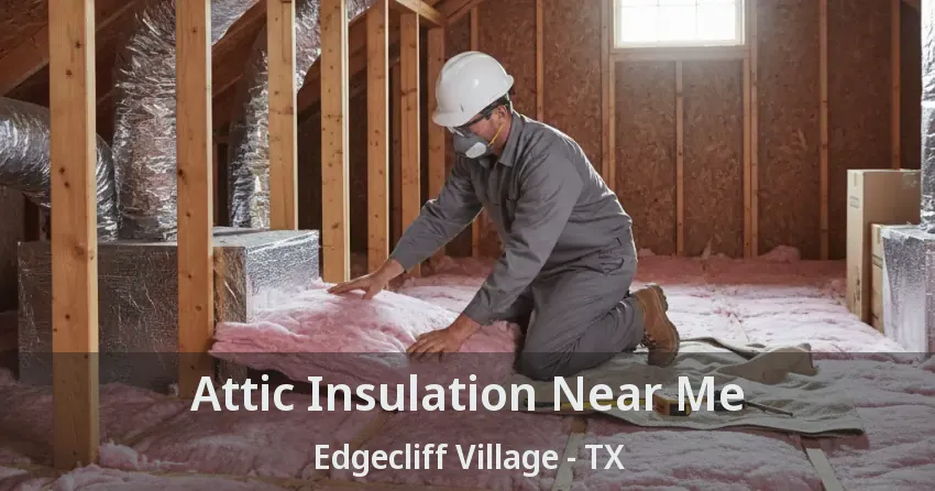 Attic Insulation Near Me Edgecliff Village - TX