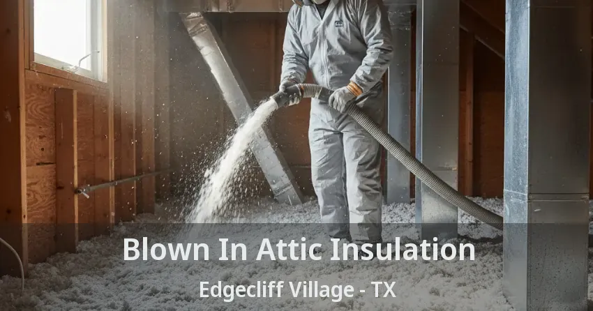 Blown In Attic Insulation Edgecliff Village - TX