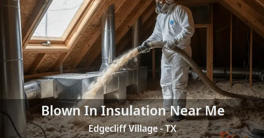 Blown In Insulation Near Me Edgecliff Village - TX