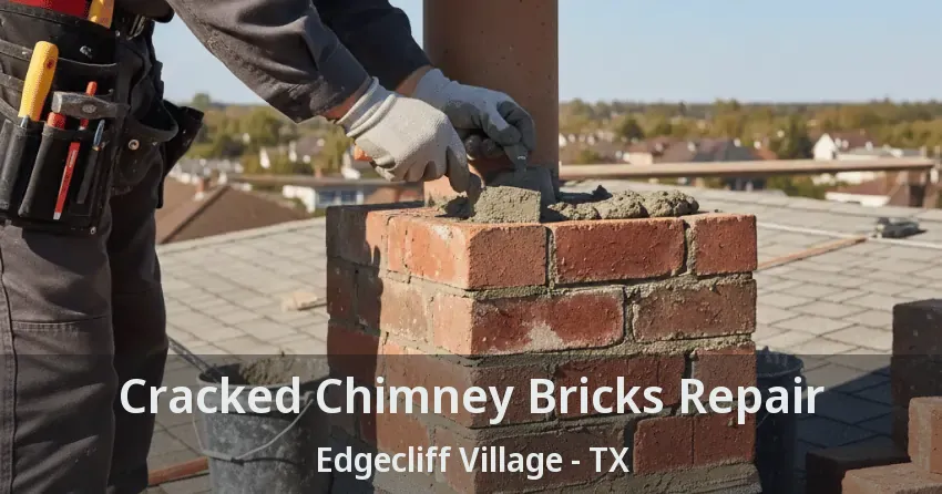 Cracked Chimney Bricks Repair Edgecliff Village - TX