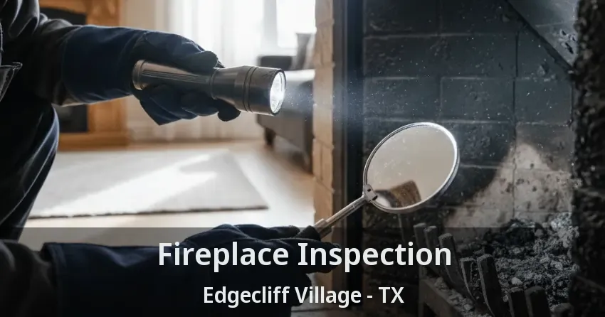 Fireplace Inspection Edgecliff Village - TX