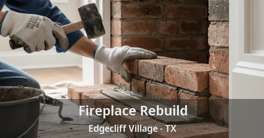 Fireplace Rebuild Edgecliff Village - TX